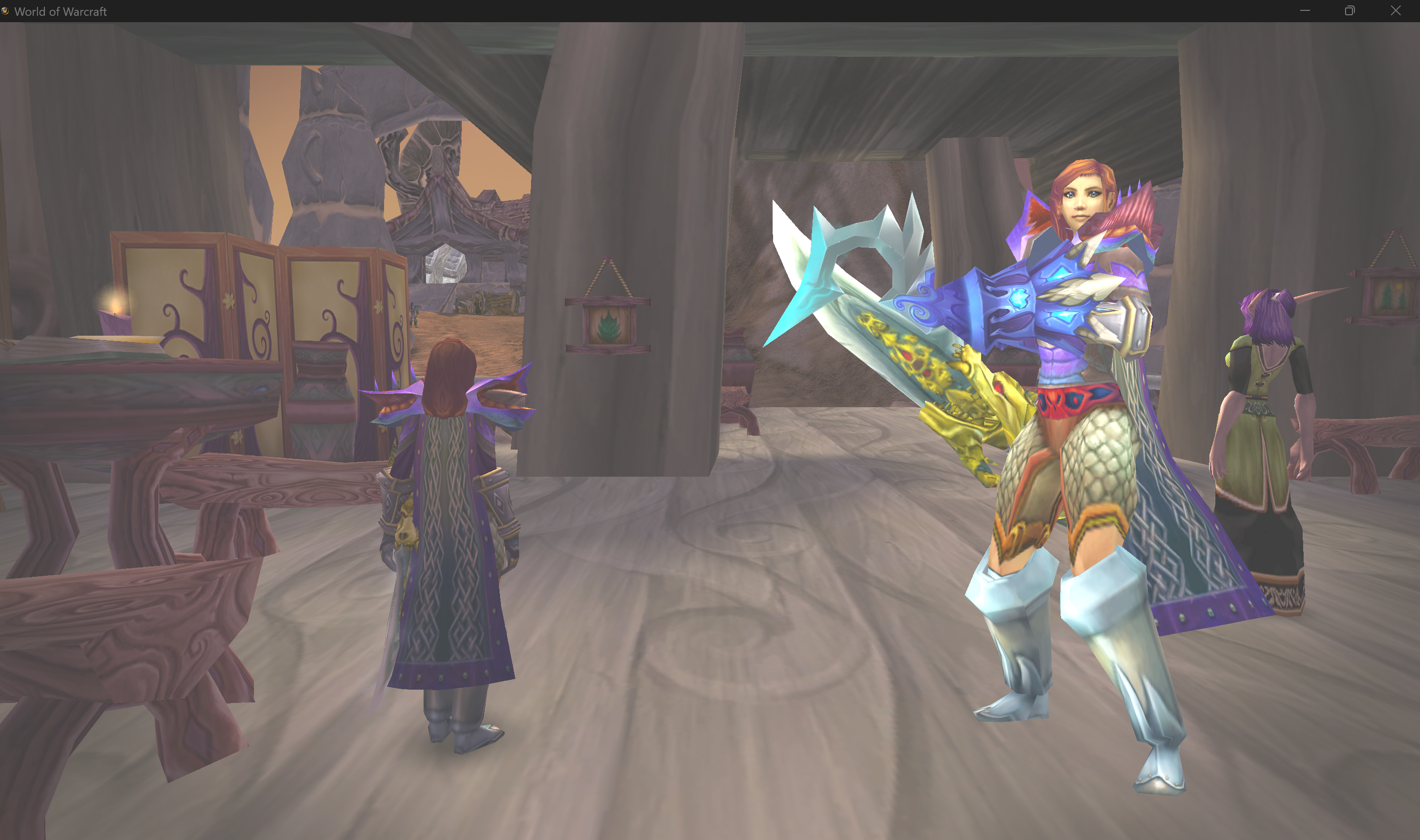Warrior character screenshot
